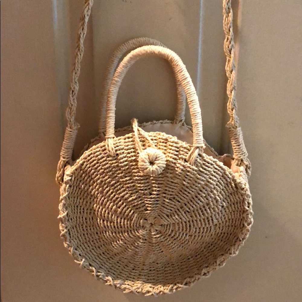 Straw bag